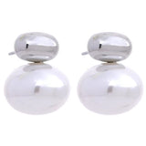Σκουλαρίκια Vintage Pearl 18K με επιχρύσωση