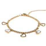 Βραχιόλι Bella με φίλντισι 2 χρωμάτων