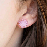 Обеци цвете - 4 цвята