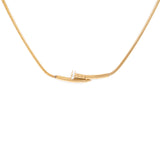 Колие Пирон с Кристали в 2 Цвята