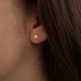 Сет от 4 Сребърни Обеци Сияние S925 с 18К Златно Покритие