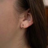 Сет 4 Сребърни Обеци с Натурален Лапус Азулис S925