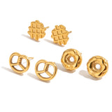 Обеци Sugar Shine С 18К Златно Покритие