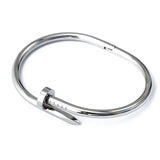 Βραχιόλι από χειρουργικό ατσάλι "Καρφί" - χρυσό