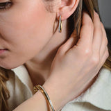 Комплект обеци и гривна Gold Bliss