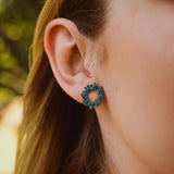 Обеци Ocean Blue