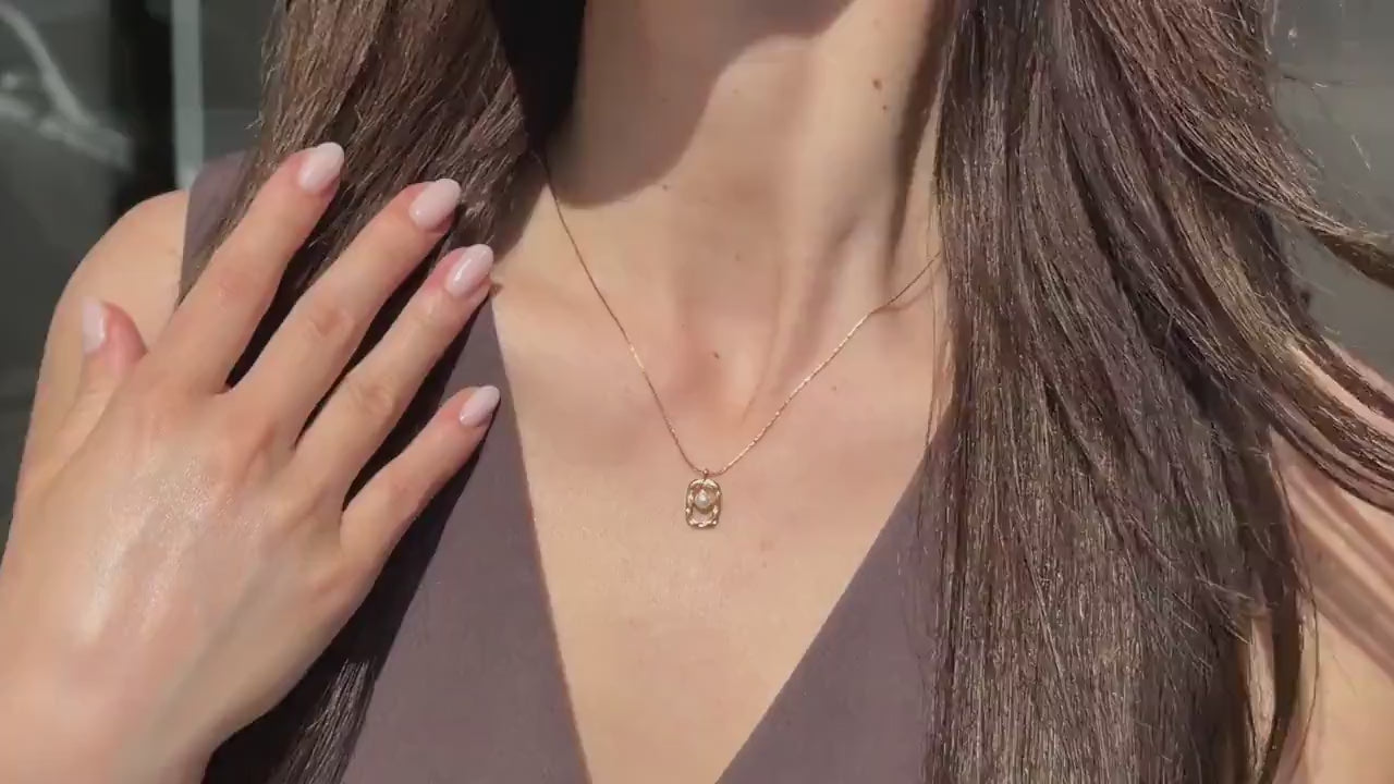 Златни обеци от медицинска стомана