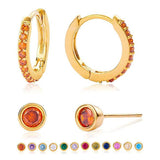 Сребърни обеци 4бр. S925 Silver