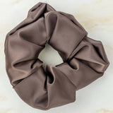 Скрънчи за коса( голямо) цвят тъмно кафяв