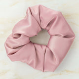 Скрънчи за коса( голямо) цвят пепел от рози