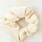 Скрънчи за коса (малко) цвят екрю