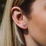 Ασημένια σκουλαρίκια Tenderness S925 σε 4 μεγέθη