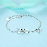 Сребърна Гривна Безкрайност Infinity S925 Silver