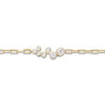 Елегантна гривна от златно покритие с циркон 5А, бляскав дизайн за специални случаи и ежедневно носене.