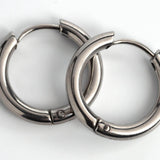 Σκουλαρίκια κρίκοι Ασημί