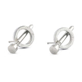 Σκουλαρίκια Πιρούνι Ιατρικό Ατσάλι - 2 χρώματα