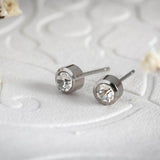 Ασημένια σκουλαρίκια simple