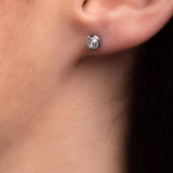 Ασημένια σκουλαρίκια simple