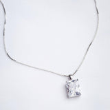 Ασημένιο κολιέ Diamond S925