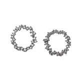 Σκουλαρίκια Crystal Silver