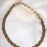 Τριπλό κολιέ φίδι