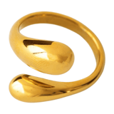 Χρυσό δαχτυλίδι Eternity 18K