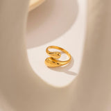 Χρυσό δαχτυλίδι Eternity 18K