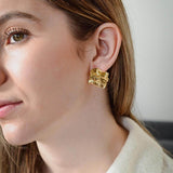 Χρυσά σκουλαρίκια Dream 16K