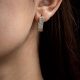 Σκουλαρίκια Harmony με επιχρύσωση 14 καρατίων