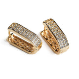 Σκουλαρίκια Harmony με επιχρύσωση 14 καρατίων