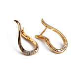 Златисти Обеци Reviere с 18к Златно Покритие