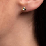 Επιχρυσωμένα σκουλαρίκια Simple