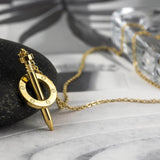 Κολιέ «Καρφί» από χειρουργικό ατσάλι – 2 χρώματα