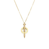 Κολιέ «Καρφί» από χειρουργικό ατσάλι – 2 χρώματα